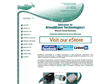 Tablet Screenshot of broadwavetechnologies.com